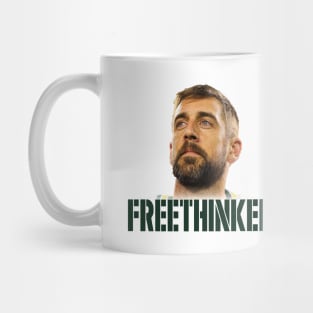 Aaron Rodgers Free Thinker Mug